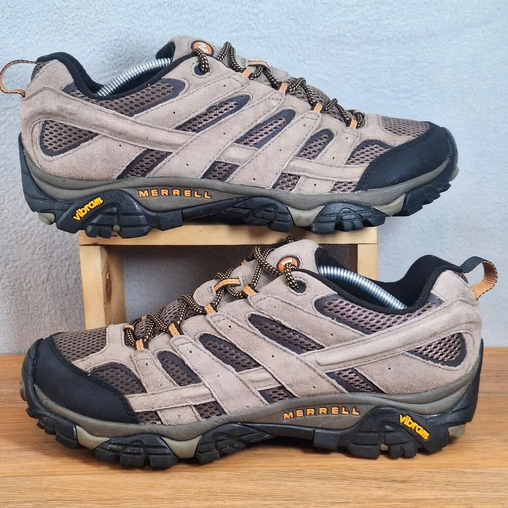 Merrell Moab 2 Men's 11.5 Hiking Shoes Brown Leather Casual Outdoor